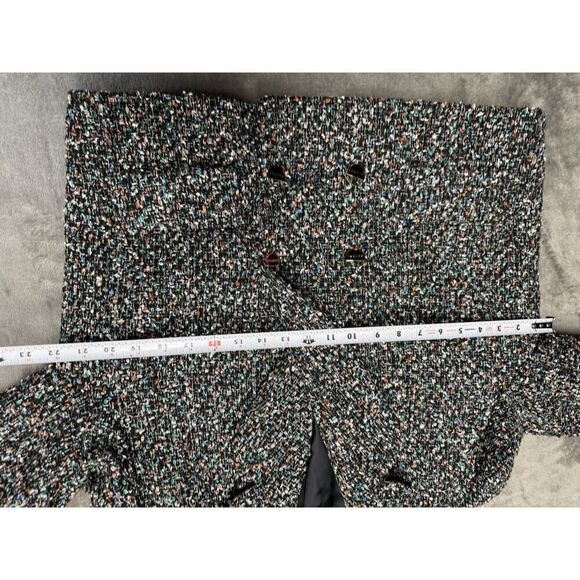 SANDRO PARIS ZAZIE SUIT BLAZER CROP TWEED SZ 40 ( US 8 ) - Picture 9 of 14